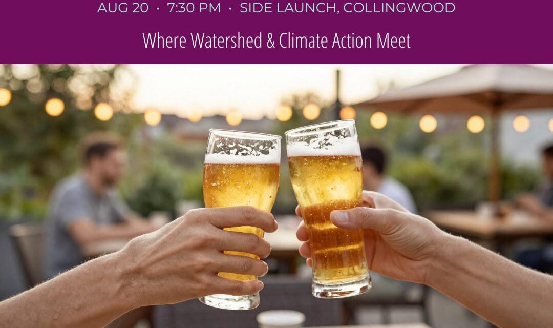 🌱  EcoSips: Where Watershed & Climate Action Meet | Aug 20, 2026 | Station on the Green