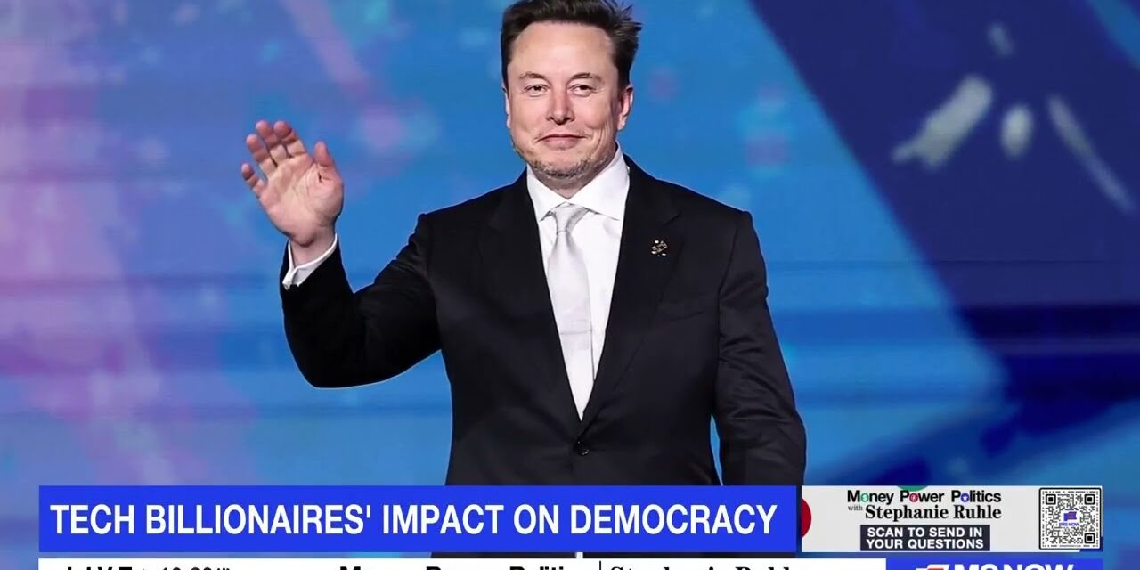 💯  “He Was Entirely Created by Peter Thiel”: How Tech Billionaires Invaded the White House