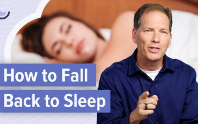 💤 How to FALL BACK ASLEEP in the middle of the night | Sleep Doctor