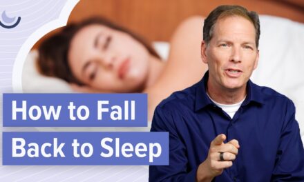 💤  How to FALL BACK ASLEEP in the middle of the night | Sleep Doctor