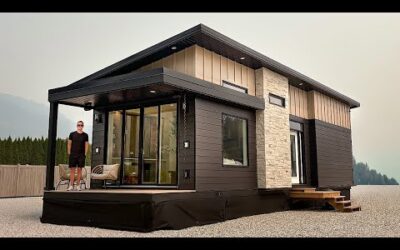 🏡  Inside the Prefab Cottage that’s PACKED with Upgrades!!