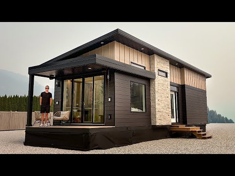 🏡  Inside the Prefab Cottage that’s PACKED with Upgrades!!