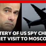 🇺🇸🚨💰   Mystery of US spy chief’s secret visit to Moscow | BBC News