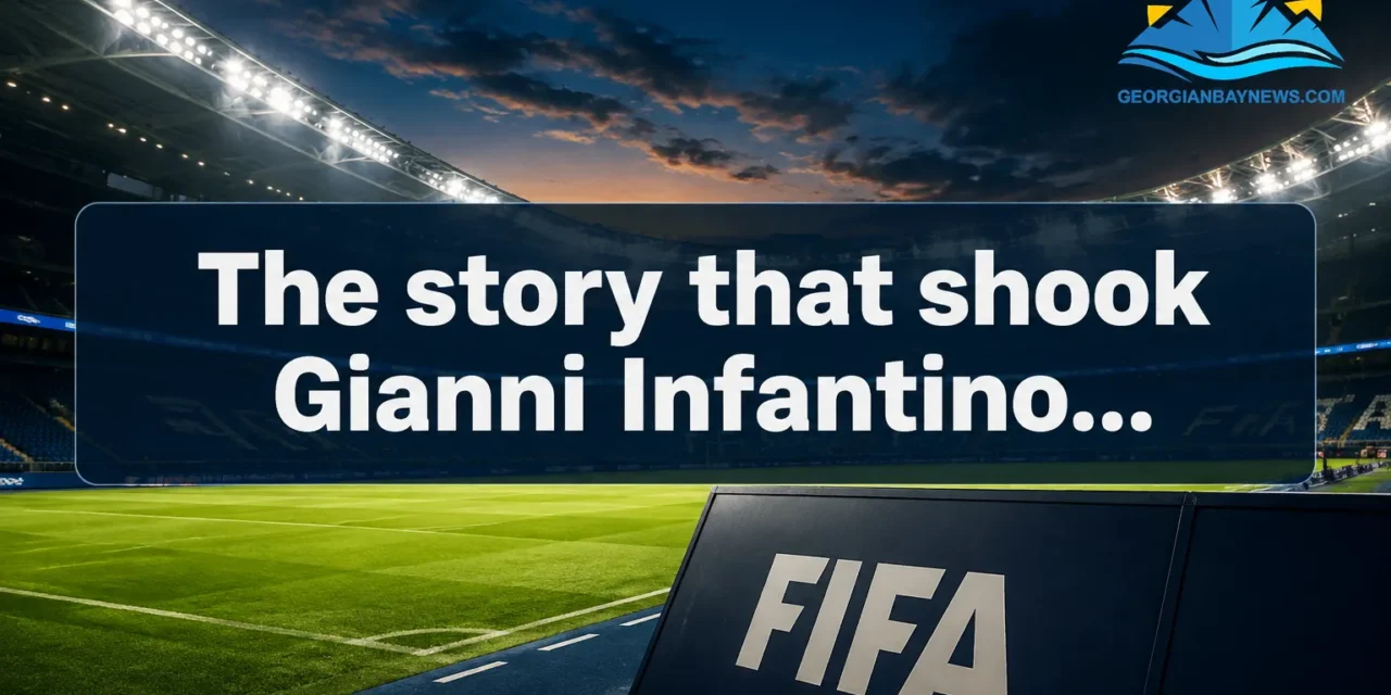 ⚽️  The Story That Shook Gianni Infantino, FIFA, and the Soccer World
