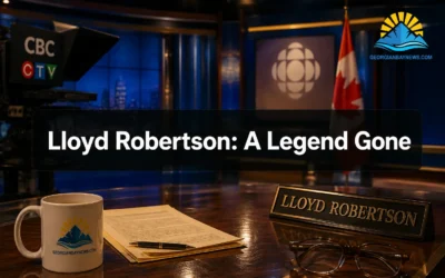 ❤️  Lloyd Robertson, the Legendary Canadian News Broadcaster and Former Anchor at CBC and CTV, Has Died at 92