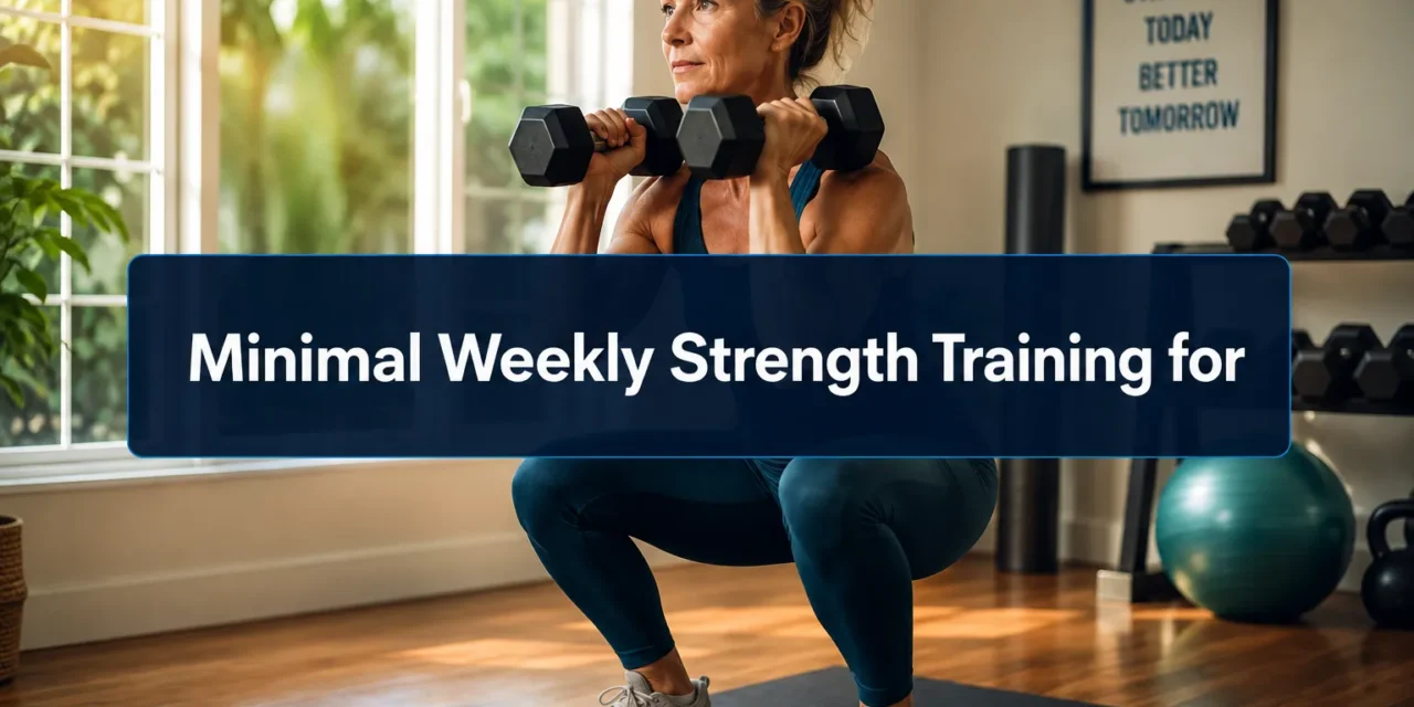 ✅  Minimal Weekly Strength Training for Longevity: The 2-Hour Plan That Delivers Big Health Returns