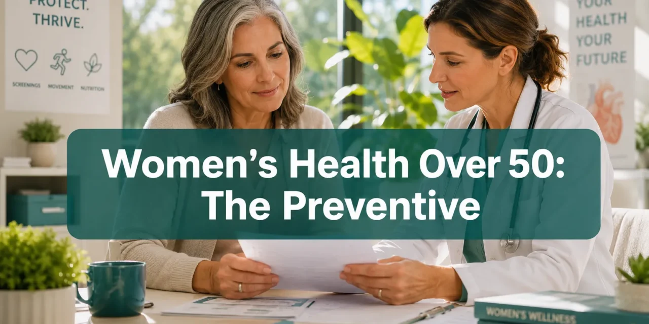 🎯  Women’s Health Over 50: The Preventive Care Checklist Most Women Miss