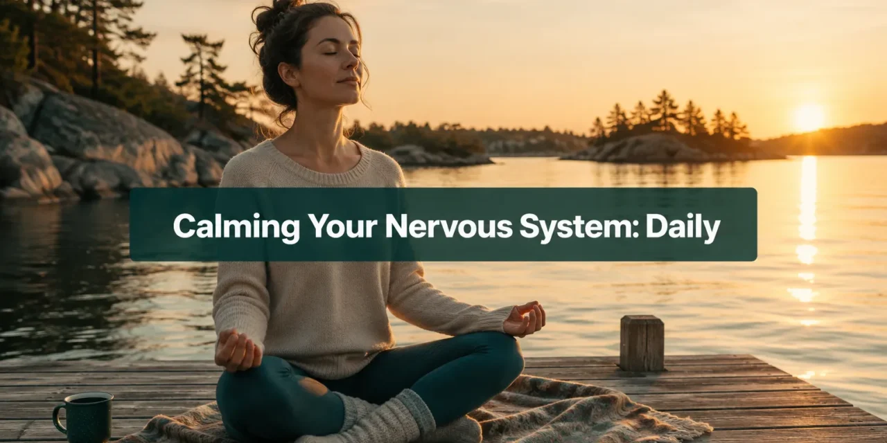 📱 Calming Your Nervous System: Daily Neurowellness Habits for Stress Relief in a Constant-Scroll World