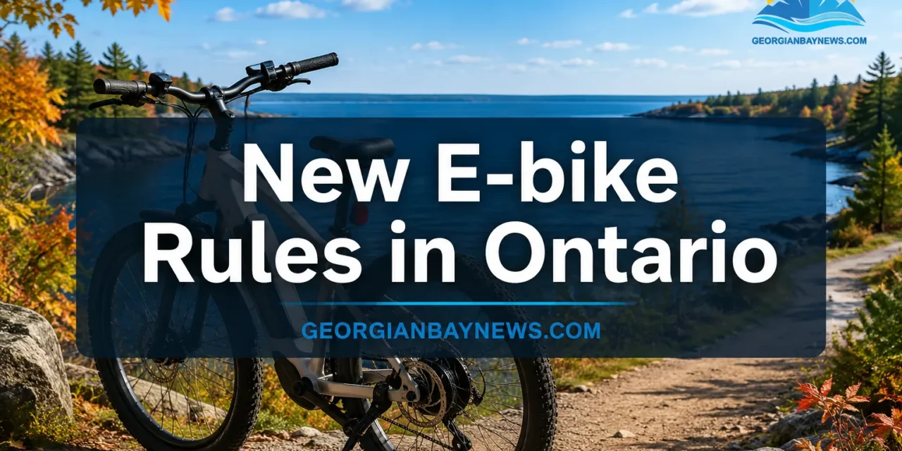 🔋  New E-bike Rules in Ontario: What Every Rider Needs to Know in 2026