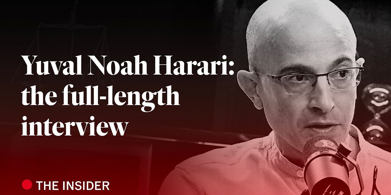 🧠  The full-length interview with Yuval Noah Harari | The Economist