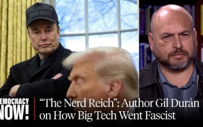 ⏰ “The Nerd Reich”: Author Gil Durán on Big Tech Fascism, Peter Thiel, JD Vance & the War on Democracy