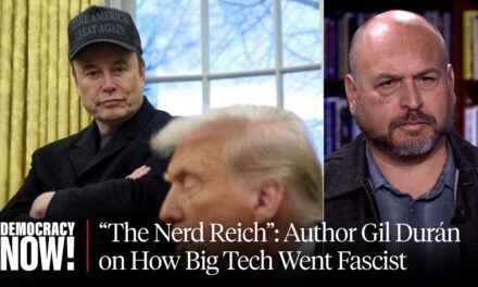 ⏰  “The Nerd Reich”: Author Gil Durán on Big Tech Fascism, Peter Thiel, JD Vance & the War on Democracy