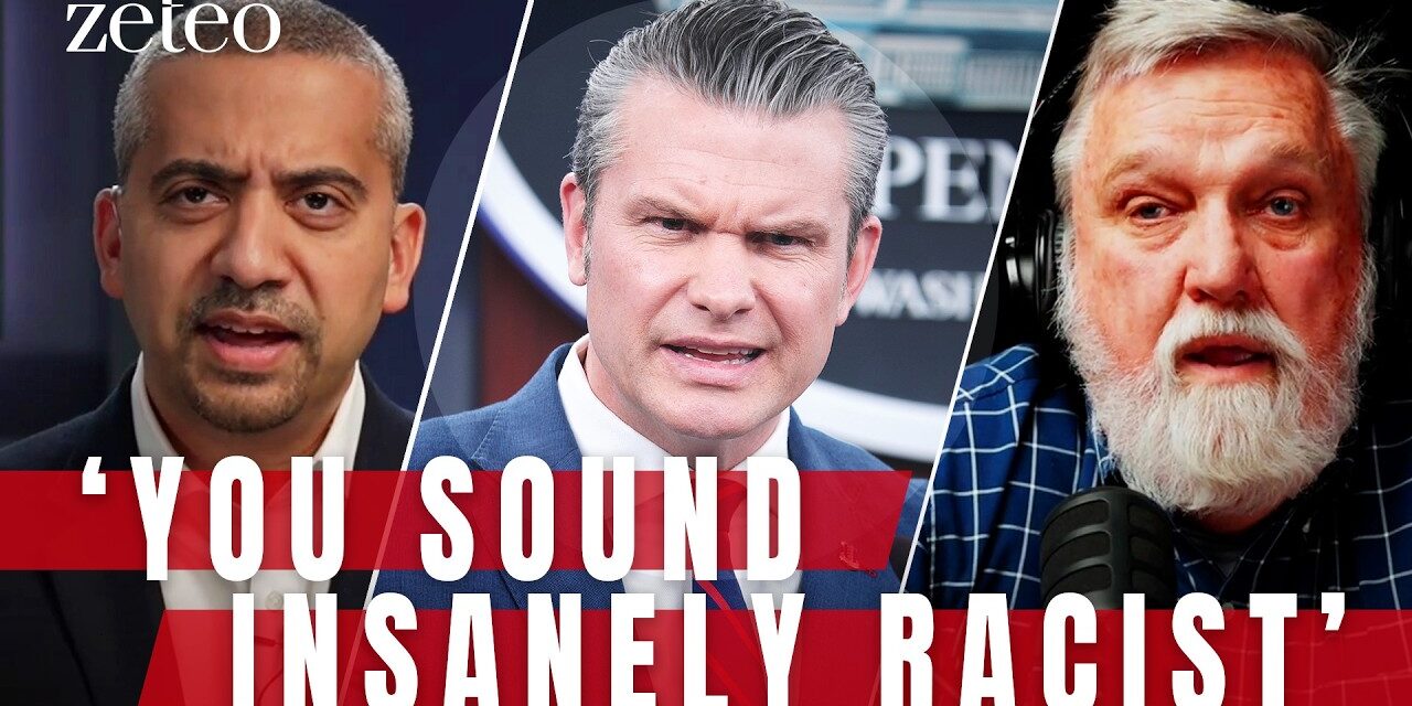✅  ‘You Sound Insanely RACIST’: Mehdi Confronts Pete Hegseth’s Pastor Ally