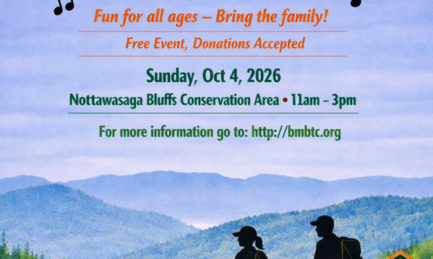 2026 Bruce Trail Day Music Hike — Sunday, Oct 4