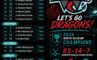 ππ Wasaga River Dragons | YEAR 3 STARTS NOW | HOME OPENER | Tuesday, September 29th