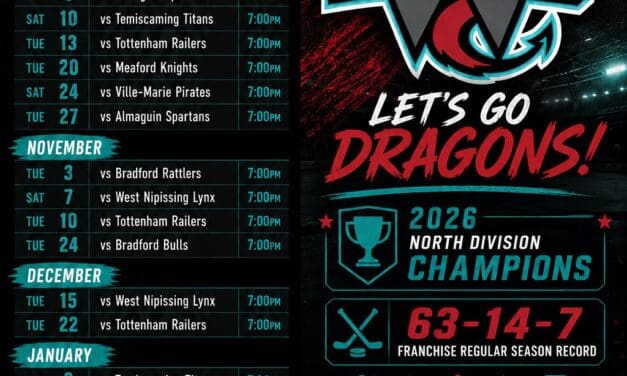 🏒🐉  Wasaga River Dragons | YEAR 3 STARTS NOW | HOME OPENER | Tuesday, September 29th