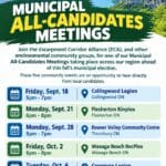 ✅  Municipal Election Special Edition | All-Candidates Meetings | The Escarpment Corridor Alliance (ECA) 