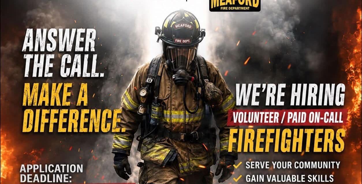 🔥 Meaford Fire Department is Hiring | GEORGIANBAYNEWS.COM