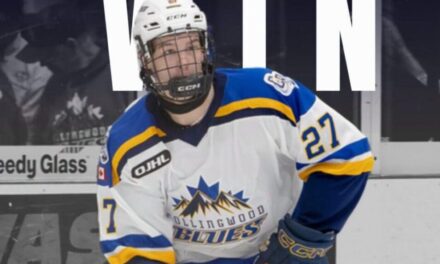 🏒  Dale West | Collingwood topped Burlington 6-0 to improve to 3 & 0 on the season