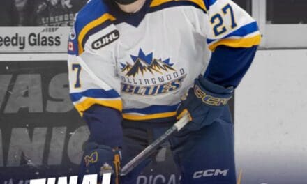 🏒  Dale West | Collingwood topped Burlington 6-0 to improve to 3 & 0 on the season