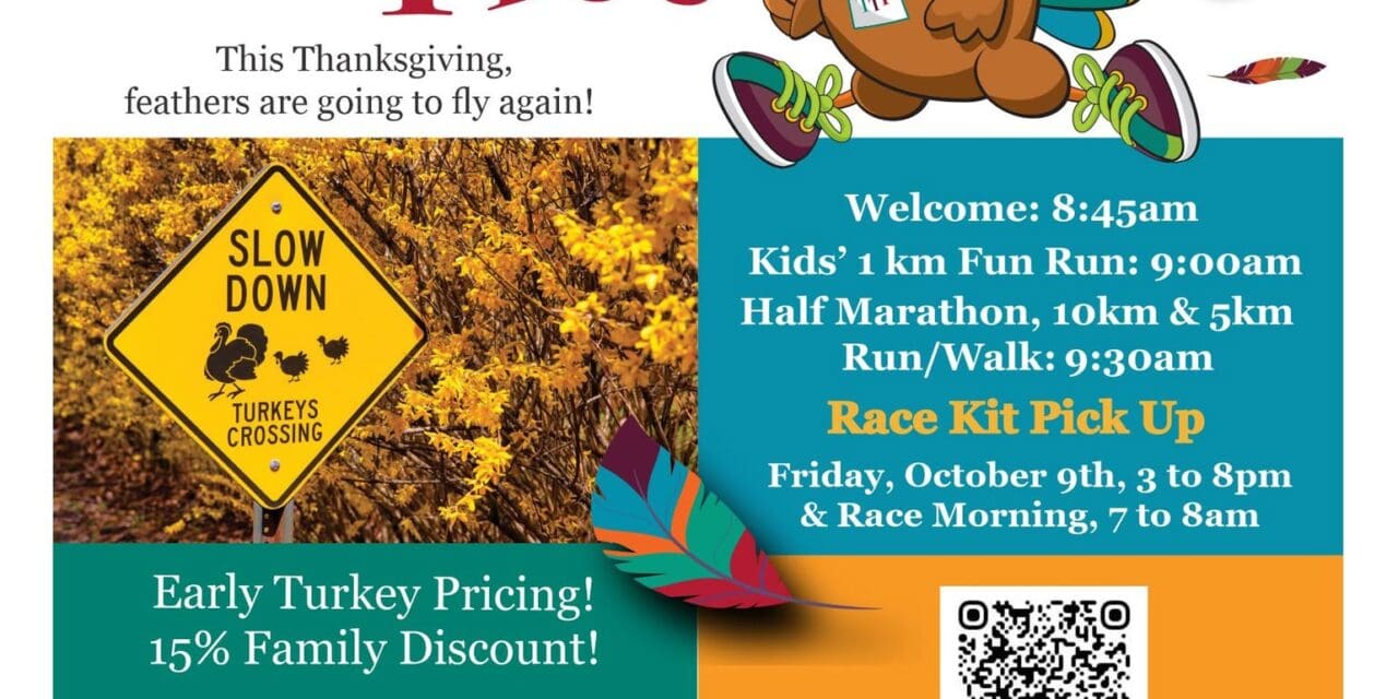 🦃  Thornbury Turkey Trot | Saturday, October 10th | GEORGIANBAYNEWS.COM