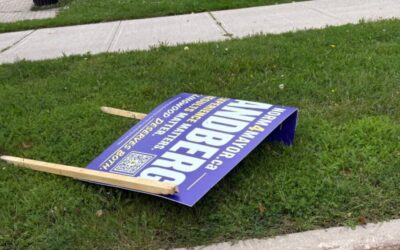 OPP REMINDS PUBLIC THAT INTERFERING WITH ELECTION SIGNS CAN BE AN OFFENCE
