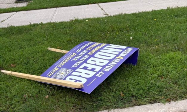 OPP REMINDS PUBLIC THAT INTERFERING WITH ELECTION SIGNS CAN BE AN OFFENCE