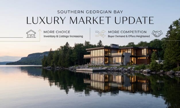The Southern Georgian Bay Luxury Real Estate: The Market Has Changed | Rick Crouch