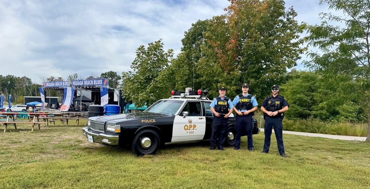 ✅  Huronia West OPP Engages with Community at Local Events
