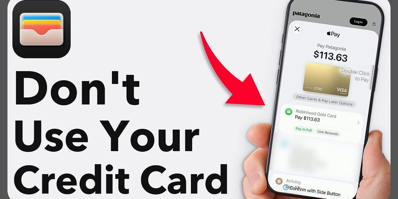 💳  Do NOT Use Your Credit Card – Use Apple Pay For This One Reason | Trevor Nace