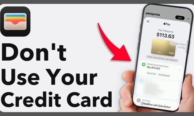 💳  Do NOT Use Your Credit Card – Use Apple Pay For This One Reason | Trevor Nace