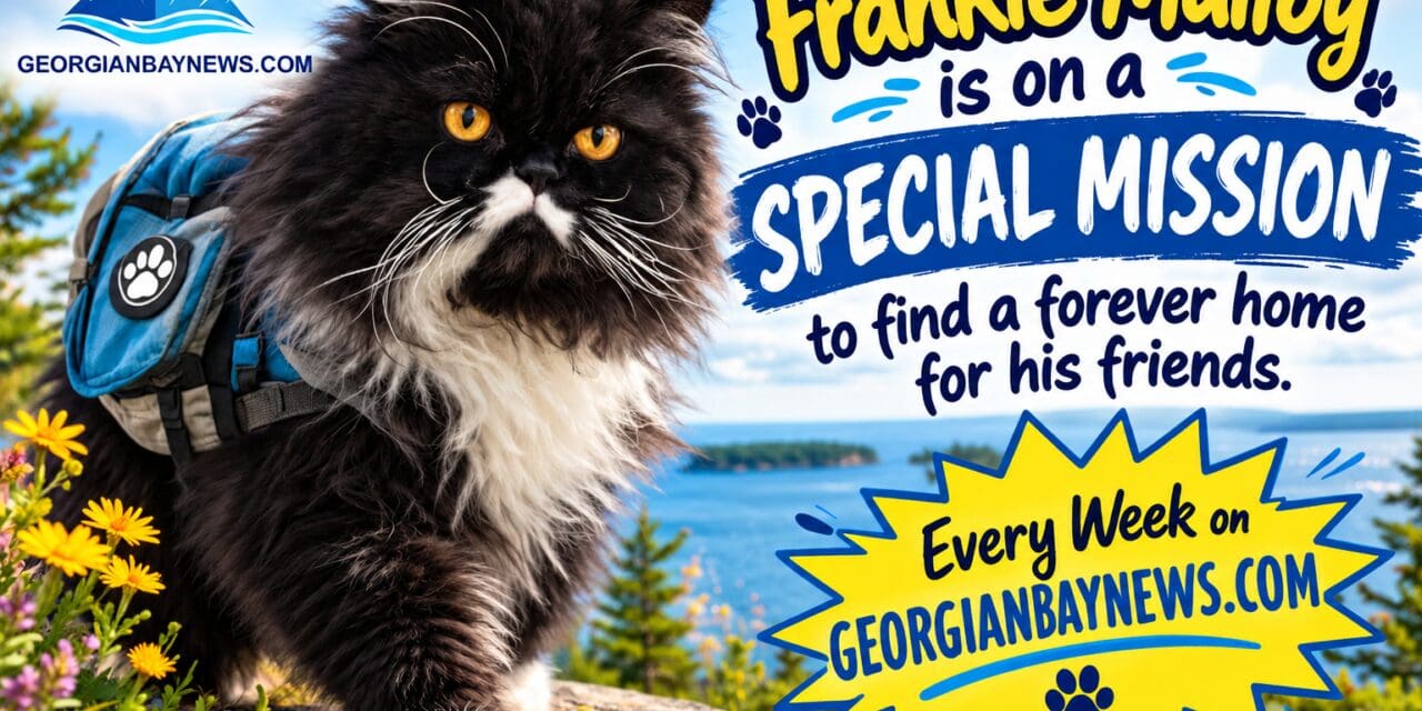 😻❤️🐶  Frankie Malloy is on a SPECIAL MISSION to find “Chai and Bertie Bott a Forever Family” | georgianbaynews.com