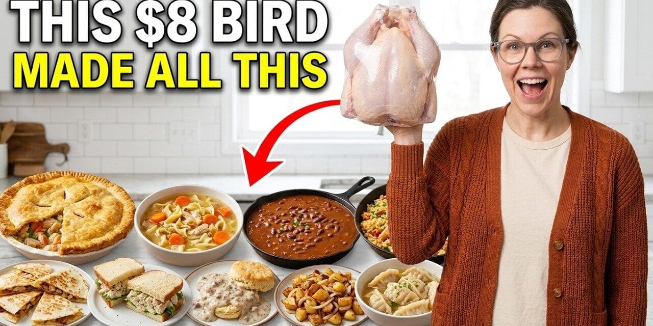 ✅  I Got 12 Meals From One $8 Chicken — Old Farmhouse Method | Tried & True