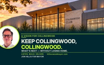 ✅ Jon Hillis, candidate for Mayor of Collingwood | Listen. Build. Deliver.