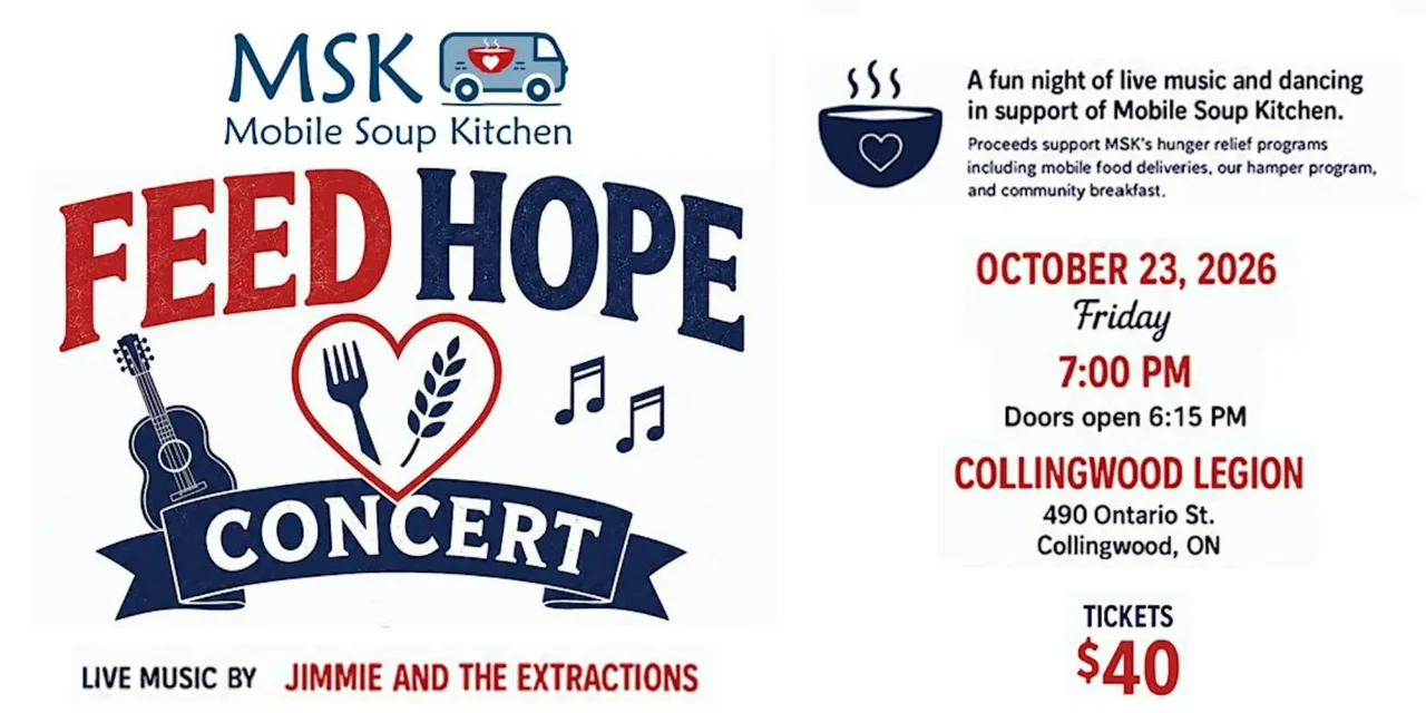 ❤️  Join Us for MSK’s Feed Hope Concert | Jimmy & the Extractions | Friday, October 23 • 7 PM – 10 PM