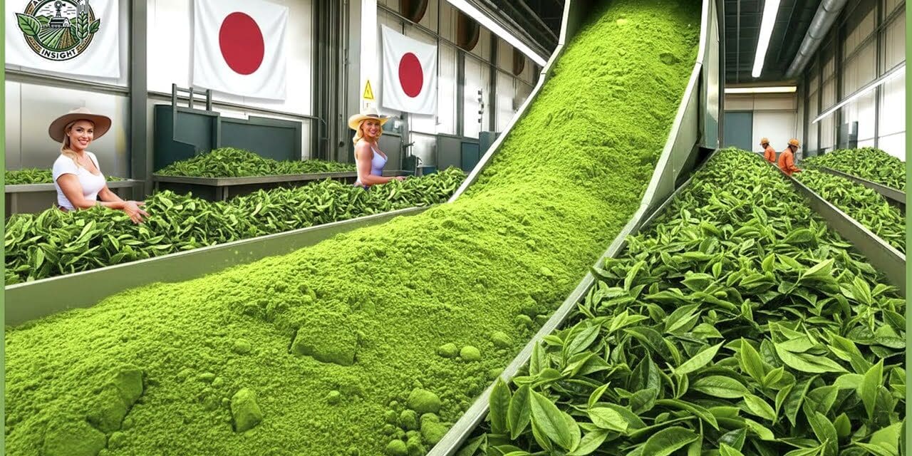 🍵  Inside the World’s Most Expensive Matcha Powder Processing – How Japanese Matcha Is Made