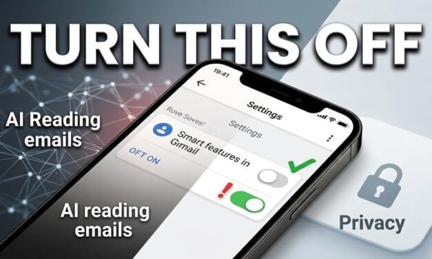 Is Gmail Reading Your Emails for AI? Turn This OFF Now