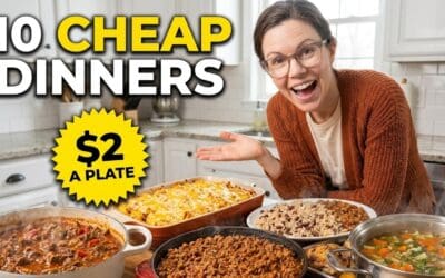 ๐ฅ 10 Cheap Dinners for When Money’s Tight (Feeds the Whole Family)