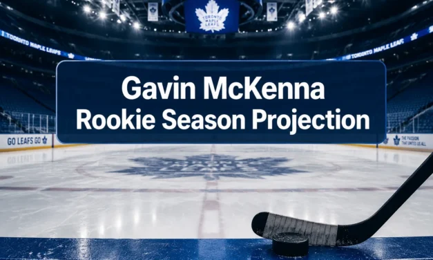 🏒  Gavin McKenna Rookie Season Projection: What Toronto Maple Leafs Fans Should Really Expect in Year One