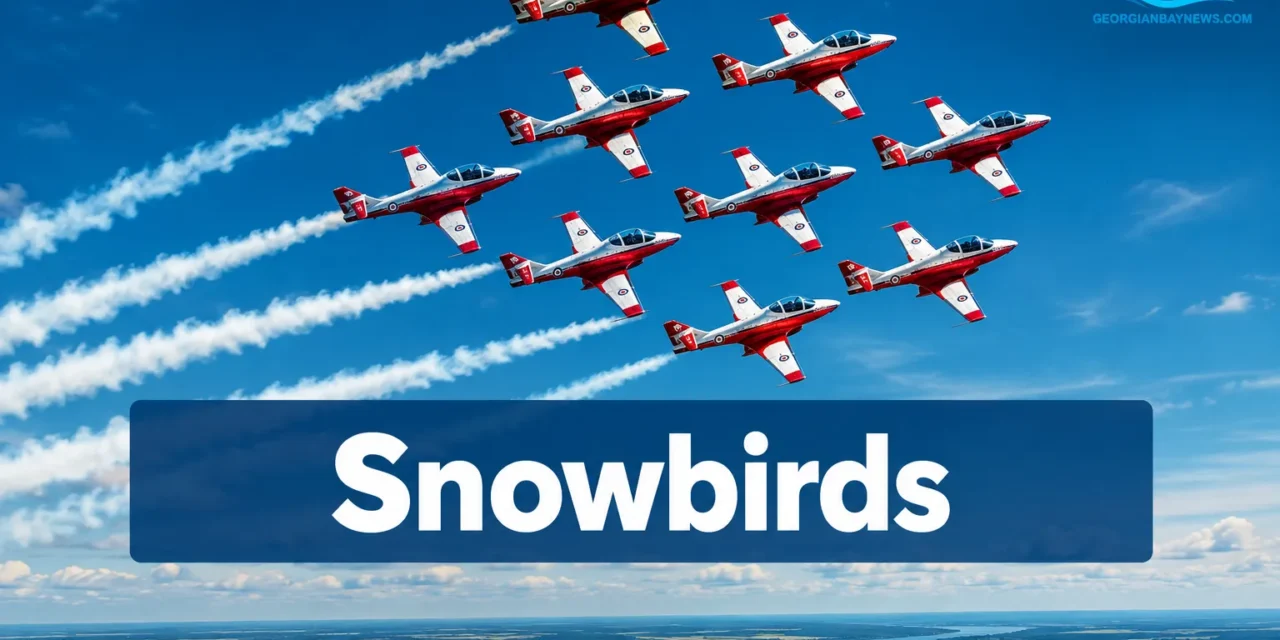 🇨🇦 Canadian Forces Snowbirds: Canada’s Iconic Aerobatic Team | georgianbaynews.com