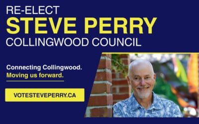 ✅ Re-Elect Steve Perry for Collingwood Council | Connected neighbourhoods. Safer ways to move. Important projects carried forward.