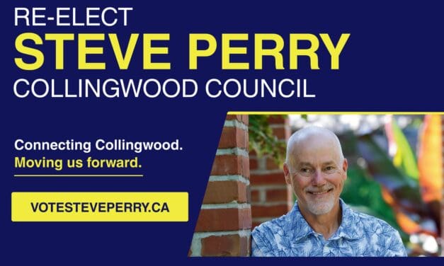 ✅  Re-Elect Steve Perry for Collingwood Council | Connected neighbourhoods. Safer ways to move. Important projects carried forward.