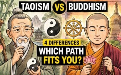 🙏 Taoism vs Buddhism: 4 Differences That Actually Matter