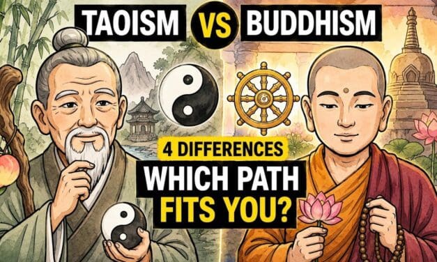 🙏  Taoism vs Buddhism: 4 Differences That Actually Matter