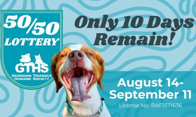 🐶  The GTHS 50/50 Lottery | The jackpot is currently more than $11,800 and growing