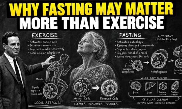 👩🏻‍⚕️  What FASTING Does to Aging Cells That Exercise Can’t
