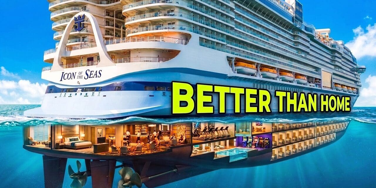 🚢   Why Thousands of Icon of the Seas Crew Members Live Below Deck