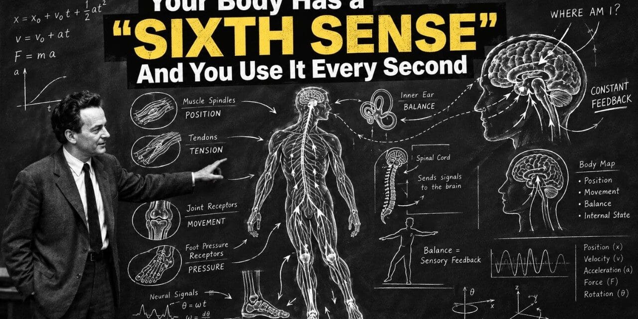 💫  Your Body Has a “Sixth Sense” — And You Use It Every Second