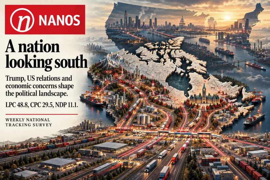 A nation looking south – Trump, US relations and economic concerns shape the political landscape.