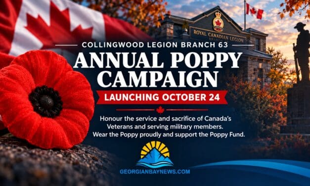 🇨🇦  Collingwood Legion Launches 2026 Poppy Campaign